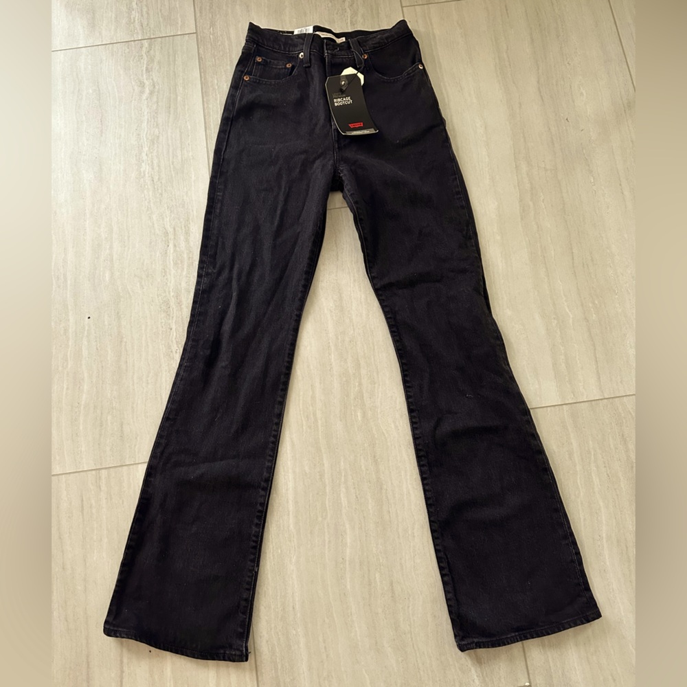 Levi’s Black Ribcage Bootcut | Denim | Black
